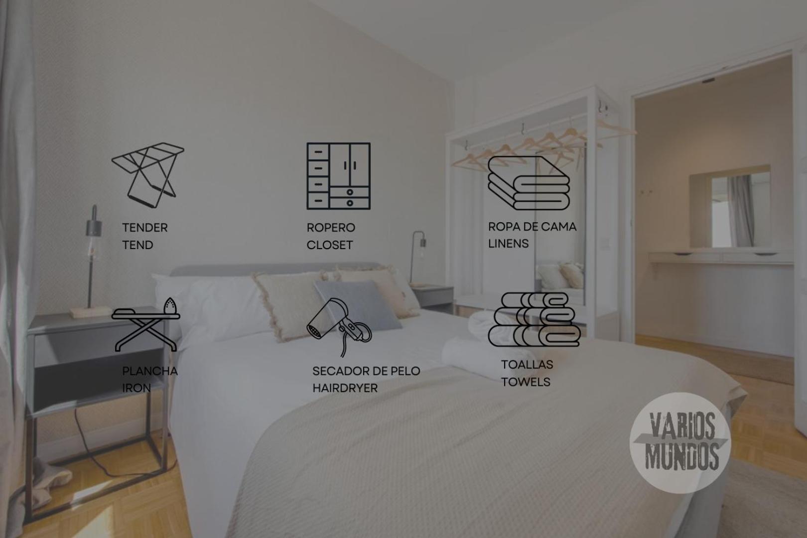 New Apt Para 7Pax En El Corazon De Madrid-Centro Екстериор снимка