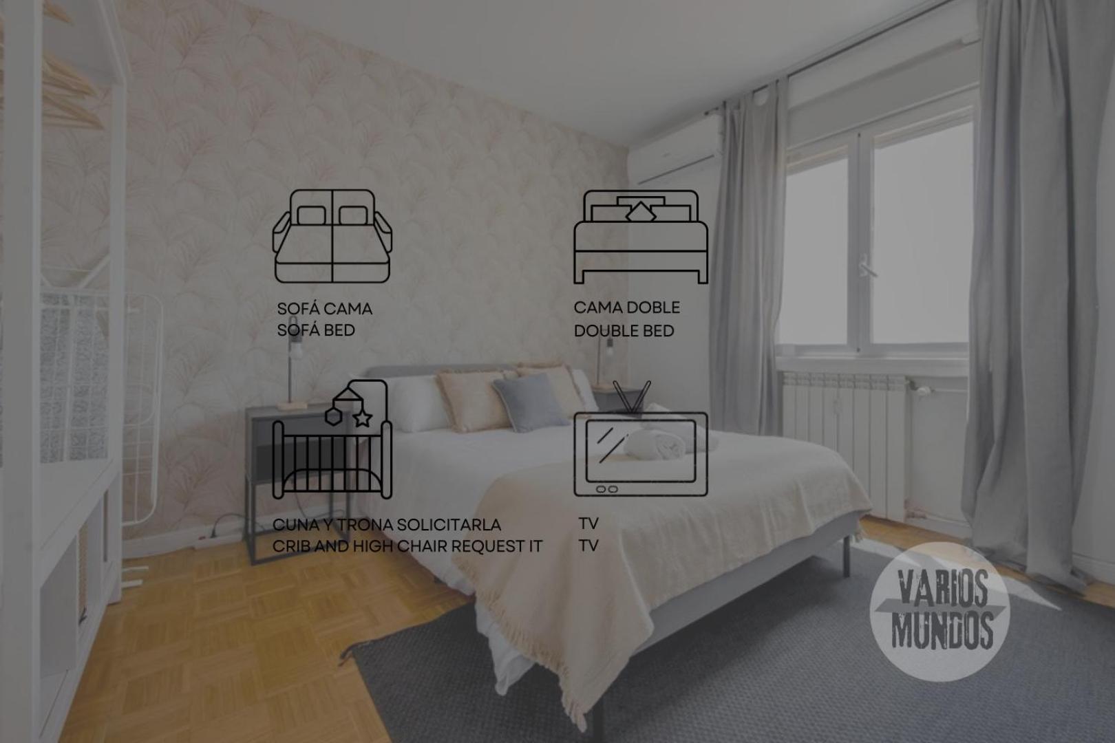 New Apt Para 7Pax En El Corazon De Madrid-Centro Екстериор снимка